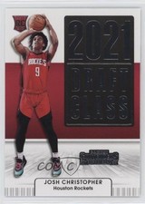 2021-22 Panini Contenders 2021 Draft Class Contenders Josh Christopher #24 1tr