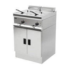 Lincat Twin Tank Twin Basket Free Standing Electric Fryer J18 - E439