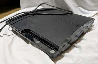 Sony PlayStation 3 Slim  CECH-2001A  120GB Console Black  PARTS OR REPAIR READ