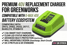 40V Battery Charger Replacement for Greenworks G-MAX 40V Lithium-Ion Battery