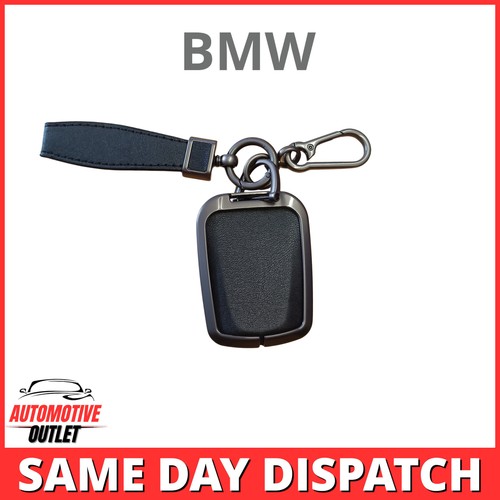 FOR BMW I3 I8 KEY COVER ELECTRIC REMOTE LEATHER ZINC ALLOY SMART FOB SHELL 14+