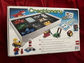 LEGO Creationary 3844 Board Game with Instructions and Box Complete See Details