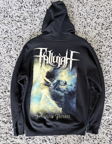 Fallujah The Flesh Prevails Zipup Hoodie Size M