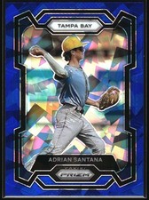 2024 Panini Prizm - Adrian Santana #271 Blue Ice Prizm (RC)