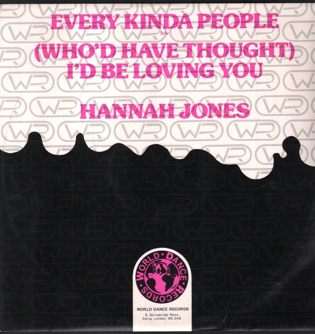 Hannah Jones Every Kinda People / (Who'd Have Thought) I'd Be Loving You 12""
