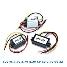 DC-DC Step Down Converter 12V to 3.3V 5V 6V 7.5V 9V Car Buck Voltage Regulator
