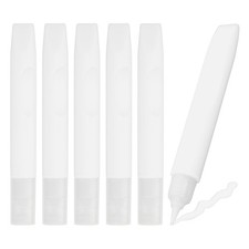 6 Pack Suncatcher Paint Pens, White Sun Catcher Paint Pens 10ML Each