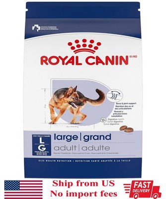 Royal Canin Size Health Nutrition Large Adult Dry Dog Food, 30 lbs, Ship from US