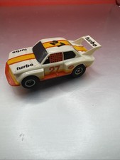 AURORA / AFX  1979  27 BMW 320i TURBO SLOT CAR with RUNNING Chassis  1980