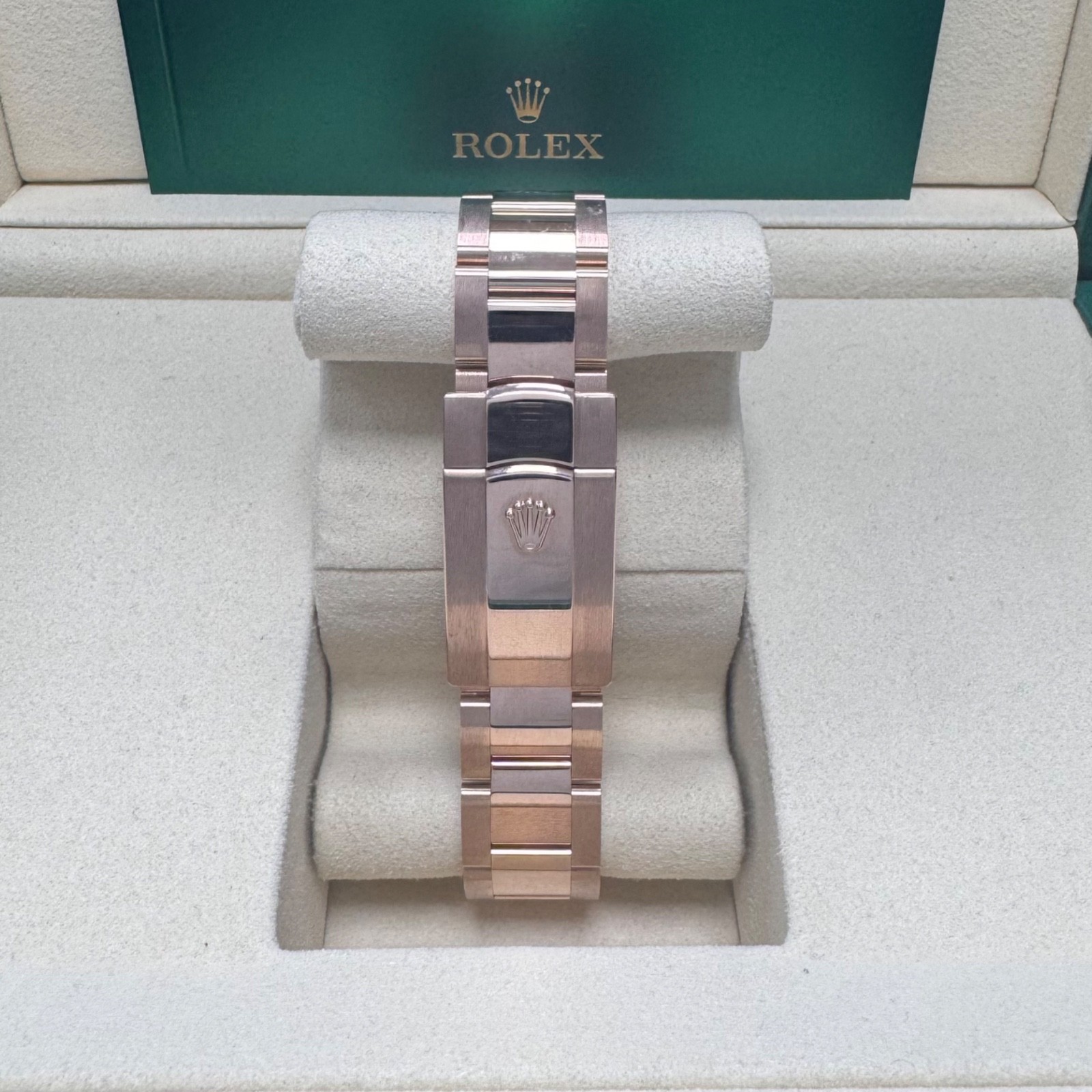 Rolex Sky-Dweller 2021 Auto 42 326935 Slate Dial 18K RG Fluted Bezel Oyster Band image 4