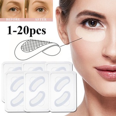 Hyaluronic Acid Microneedle Eye Patches Mask Anti Aging Wrinkles Dark Circles