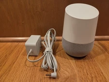 Google Home Smart Assistant  Voice Activated Speaker WiFi (White Slate)