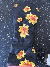 OGIO Golf Driver Headcover "Aloha Forever" Black Grass Floral Head Cover NEW