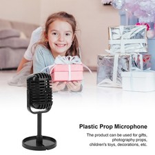 Classic Prop Microphone for Filming Dance Shows Practice Using Microphone Props