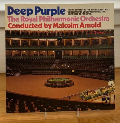 Deep Purple / The Royal Philharmonic Orchestra Conducted by M. Arnold   LP   VG+