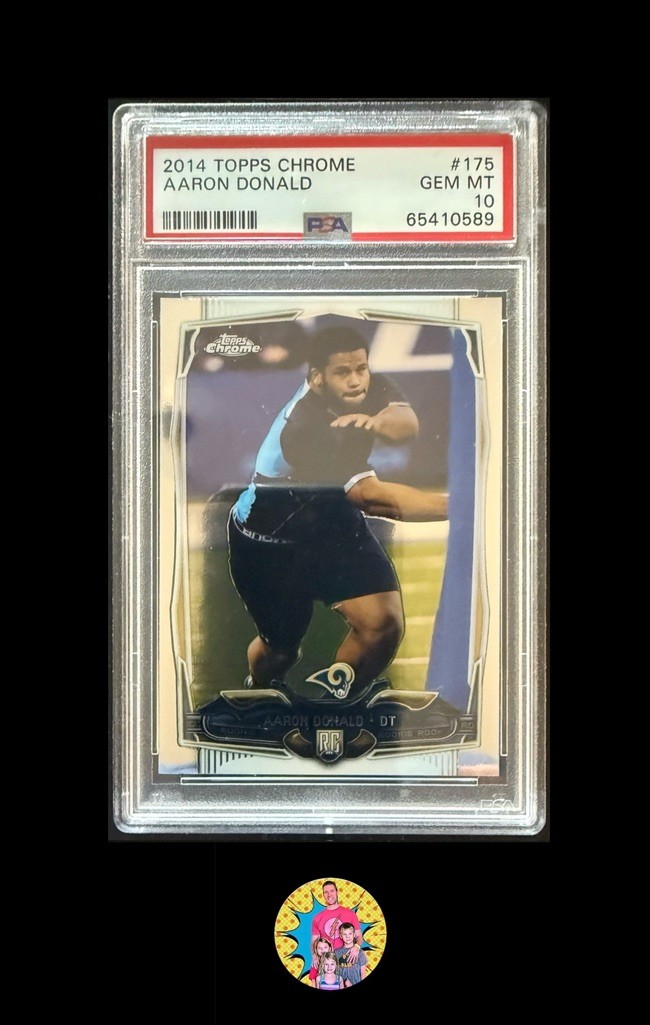 Aaron Donald Topps Chrome #175 Base