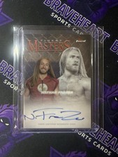 2025 Topps Finest Wwe Nathan Frazer Finest Masters Autograph