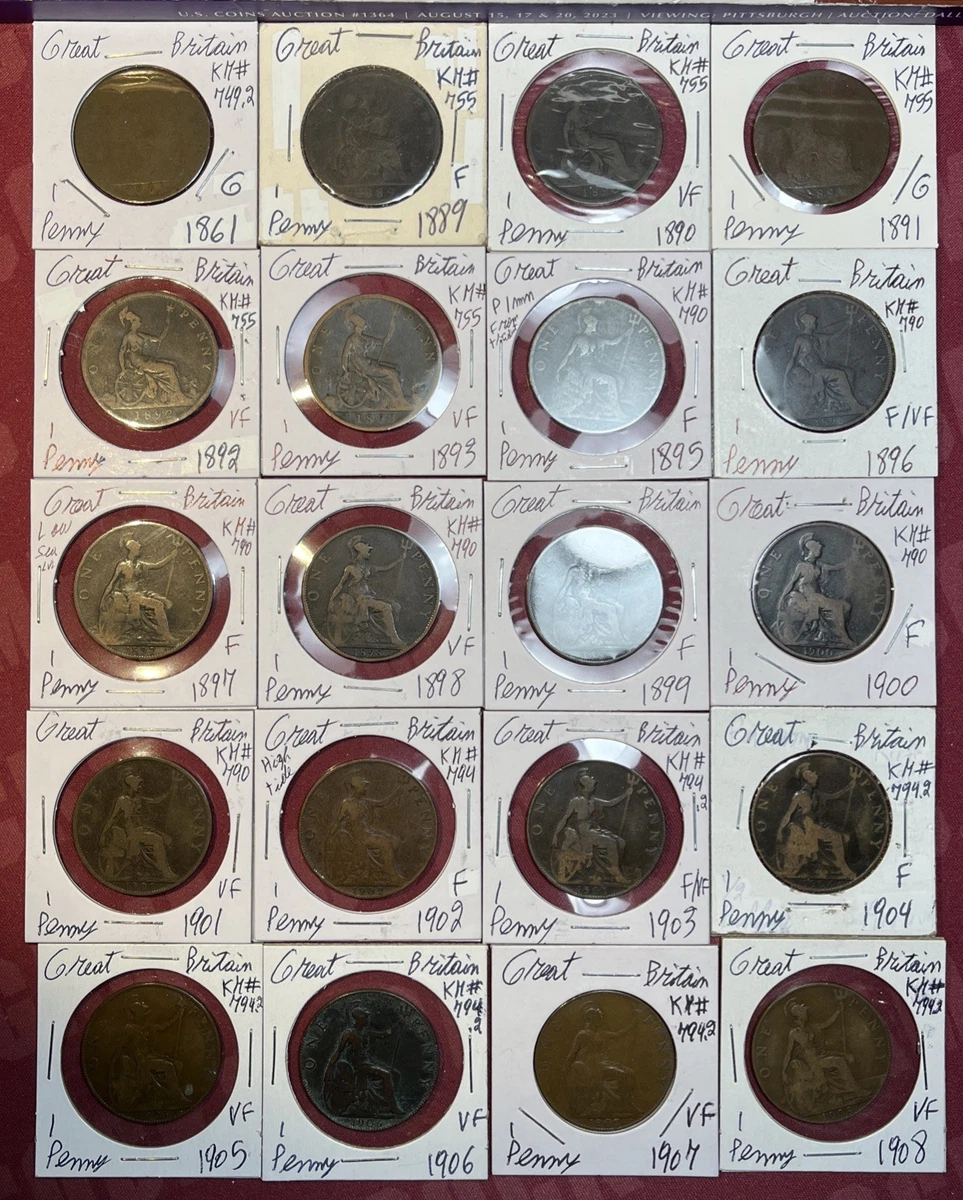 1908 年英国硬币| eBay
