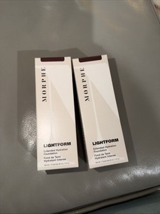 (2) NEW MORPHE LIGHTFORM EXTENDED HYDRATION FOUNDATION DEEP 35W 1 FL OZ 30ML NIB