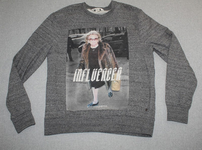 Eleven Paris Sweatshirt Size Large Influencer Graphic Long Sleeve