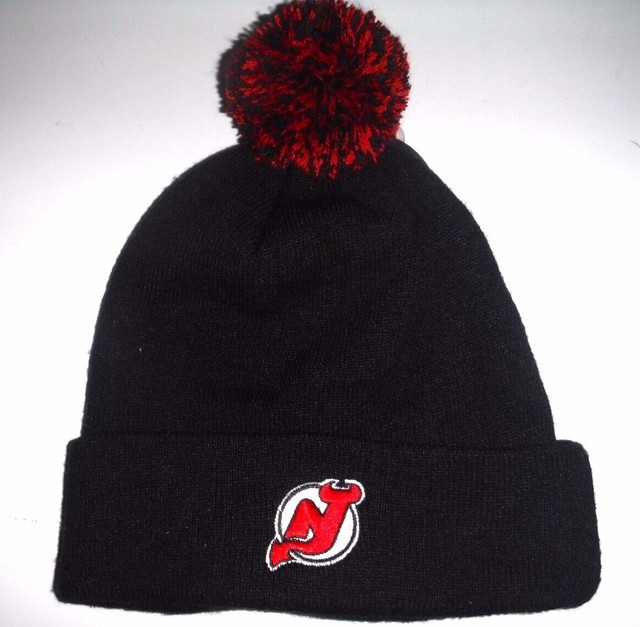 New Jersey Devils NHL NEW Authentic Beanie Toque Knit Winter Hat With ...