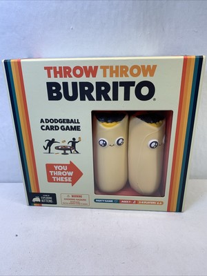 Throw Throw Burrito Card Game By Exploding Kittens Brand NEW