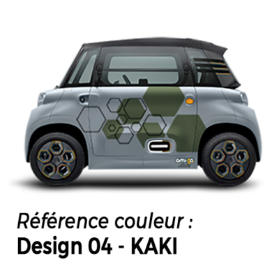 Kit Déco Stickers Personnalisation Pour Citroën AMI Et Opel Rocks-E – 2 Côtés, Vinyle Fabriqué En France