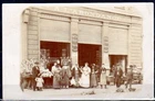101124 EXCEPTIONAL PHOTO CARD LYON GROCERY STORE IN ABUNDANCE