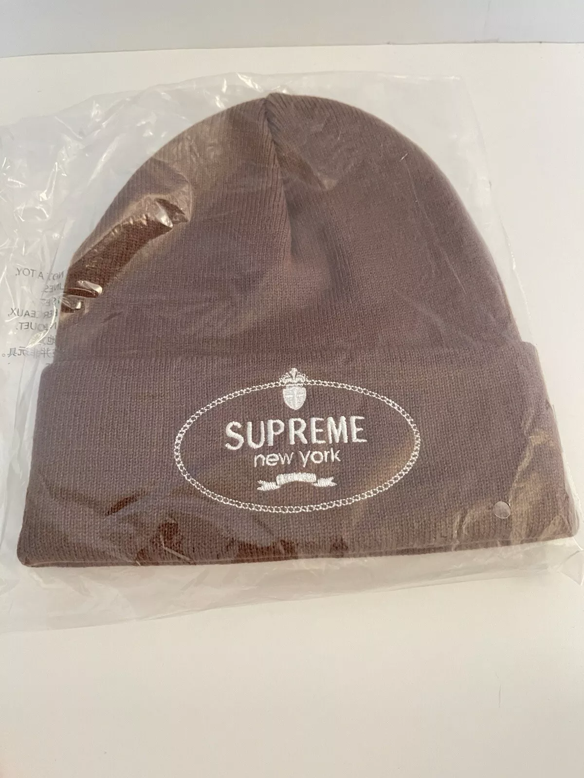 Bonnet Supreme Crest marron