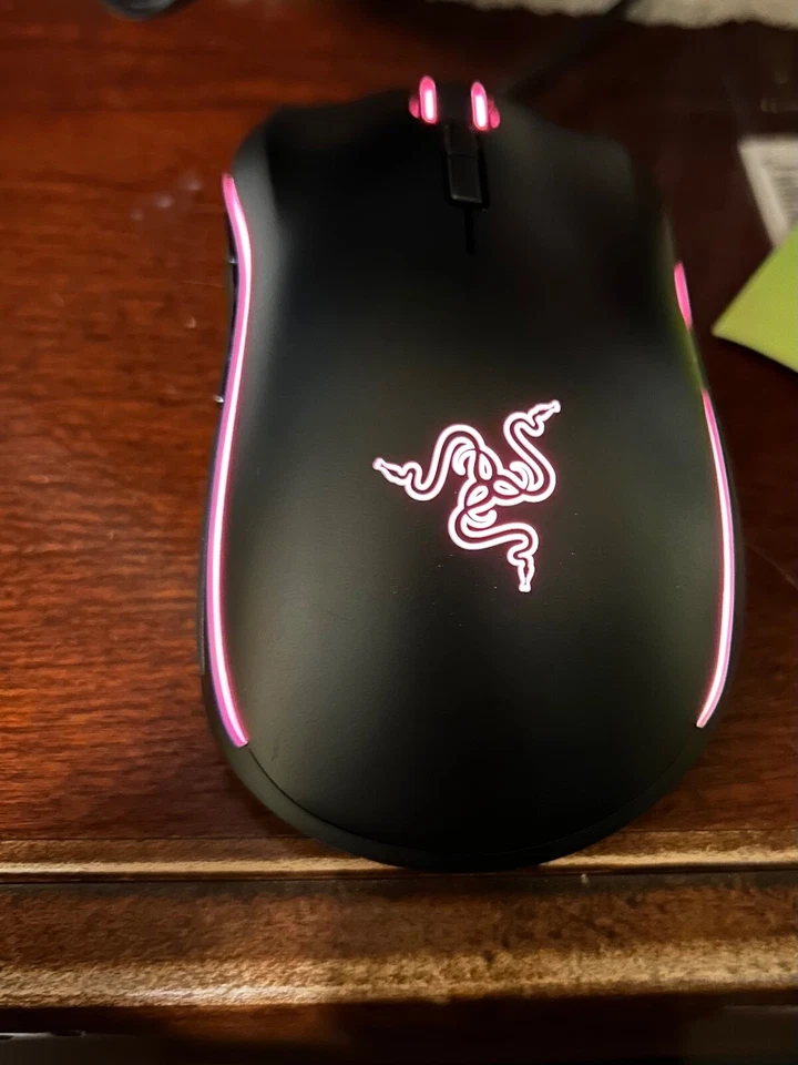 Razer Mamba Elite RZ01-0256 Wired Gaming Mouse Tested & Cleaned - Image 3 of 4