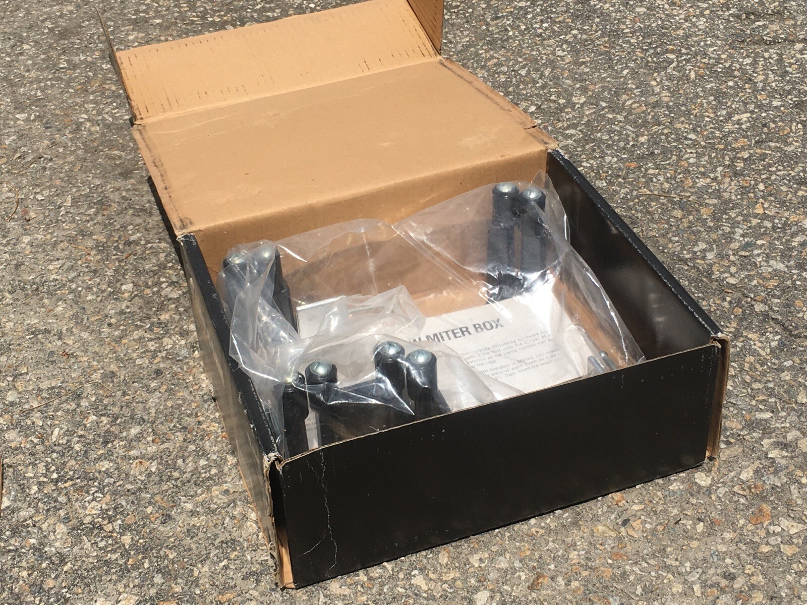 Clamp And Saw Miter Box 63010 eBay