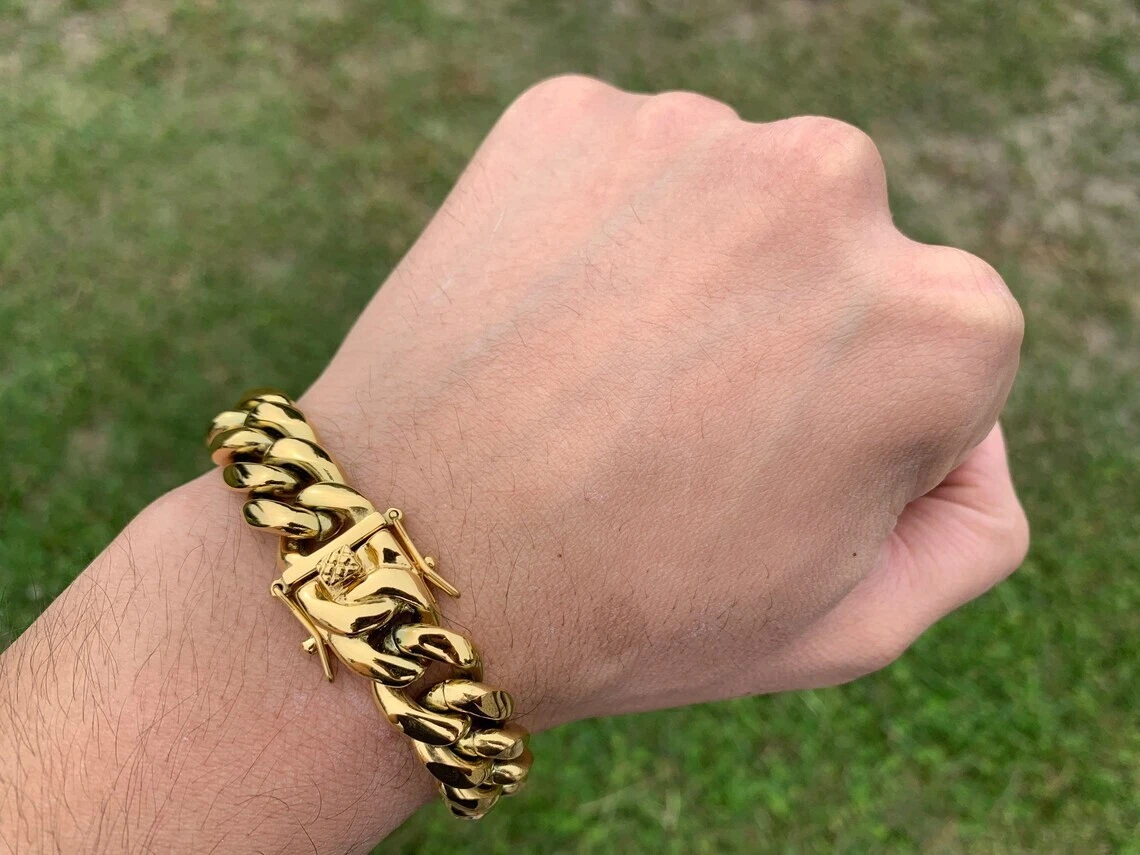 14mm miami sale cuban link bracelet