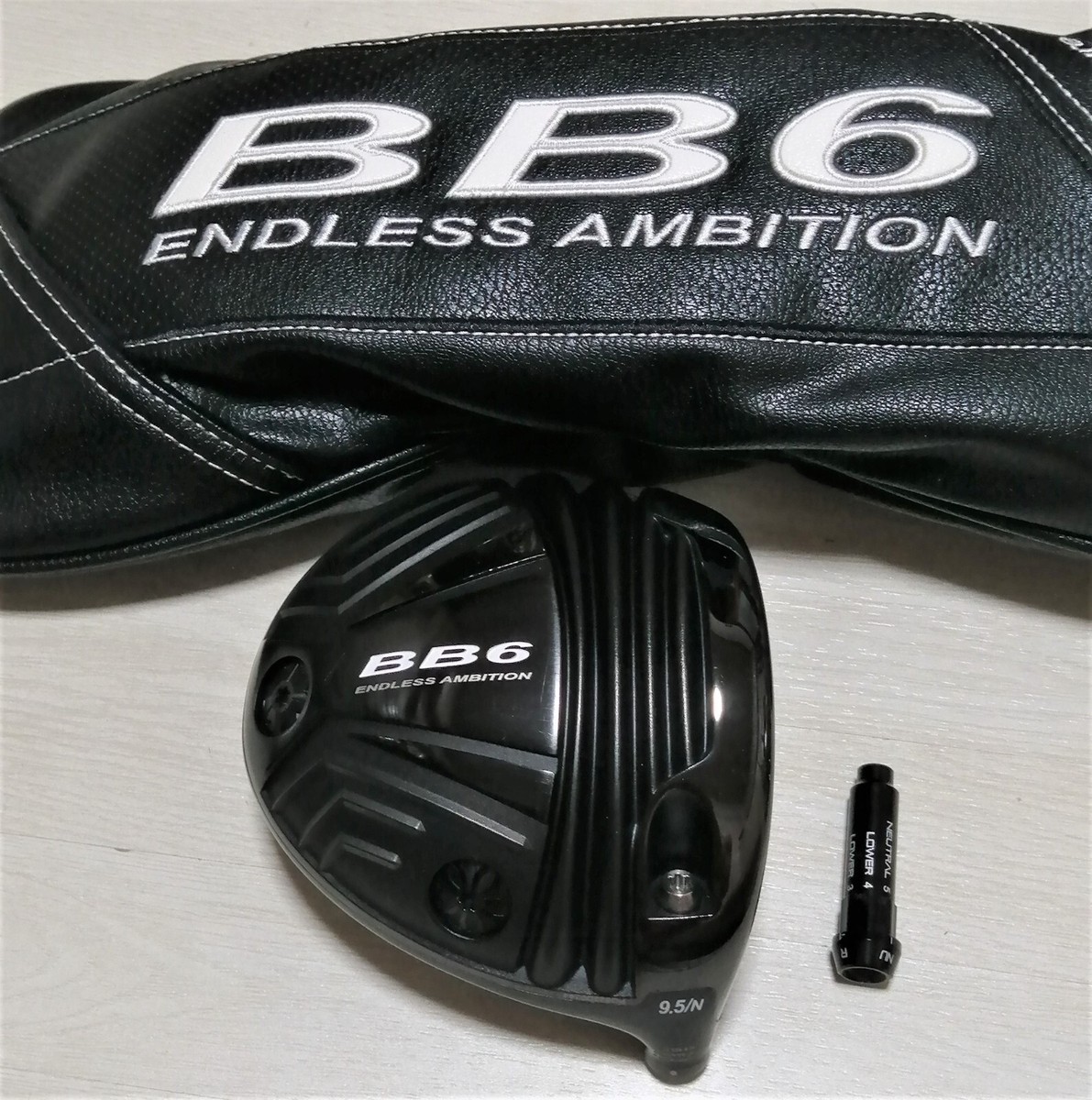 BB6 ENDLESS AMBITION ドライバー ヘッド 9.5度 Golf Head Only Progress BB6 ENDLESS AMBITON 9.5 with sleeve JAPAN