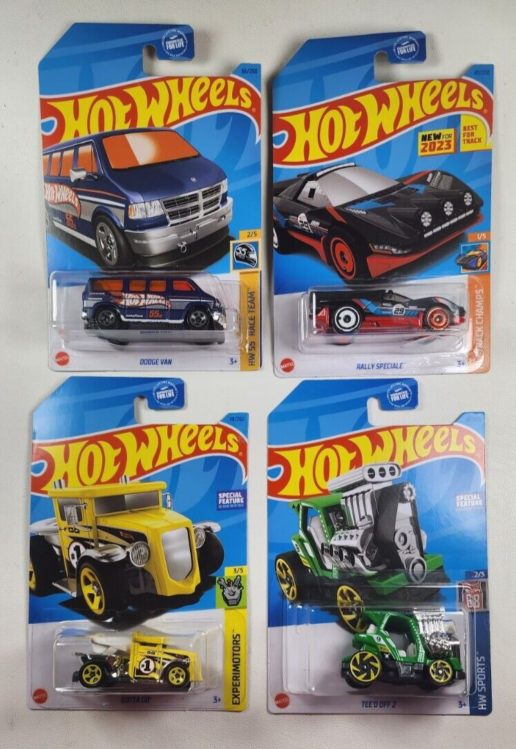 Hot Wheels まとめ48台 2023 Hot Wheels 4 Unopened blister cards assortment #43 , #48, #40