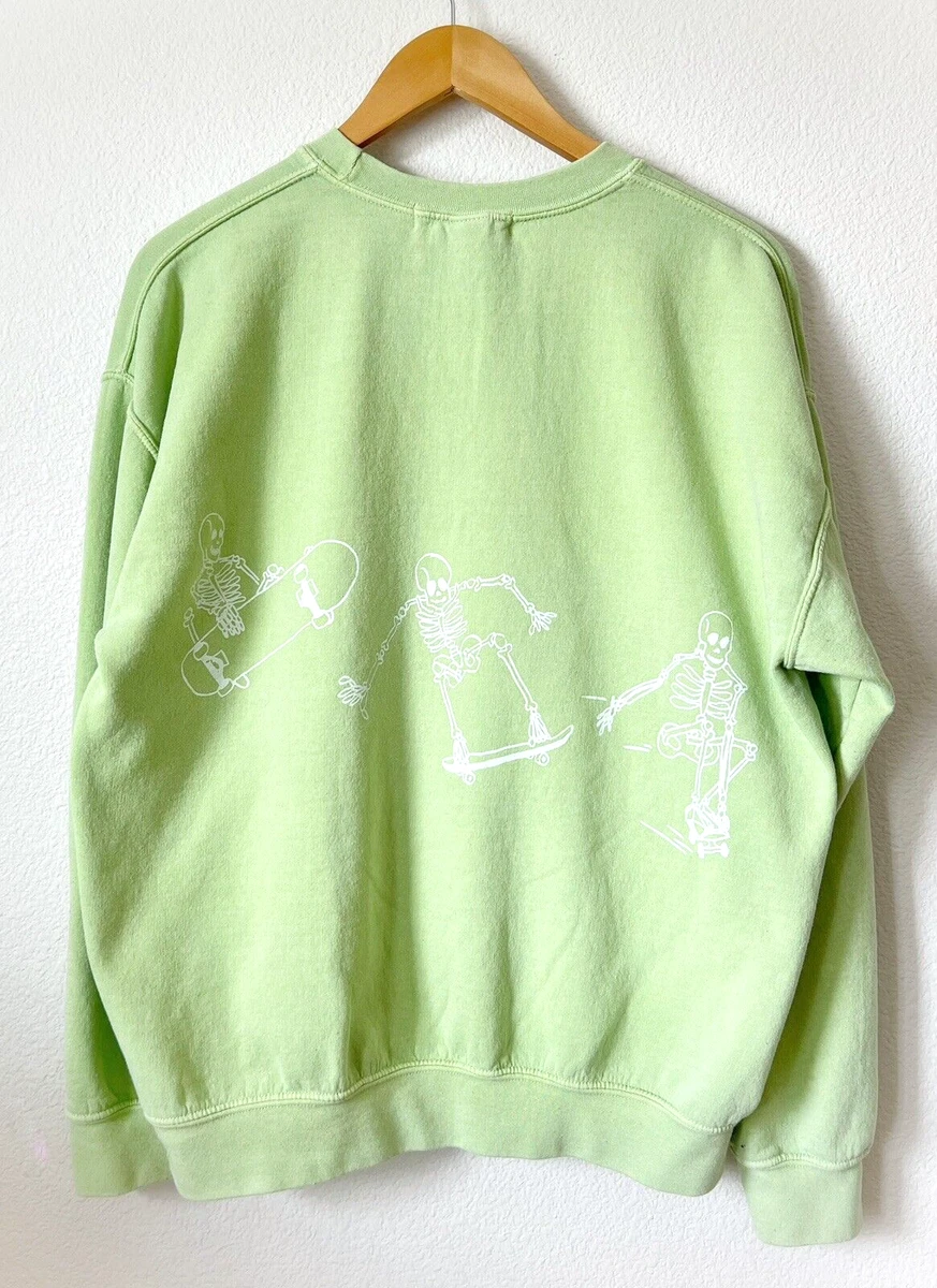 Urban outfitters skeleton sweatshirt hot sale