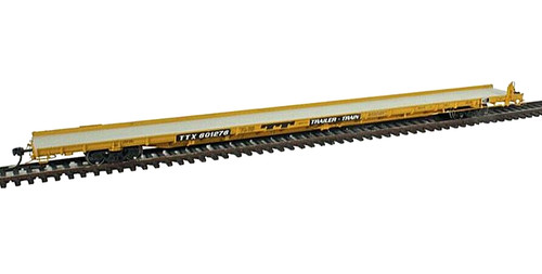 HO BLMA MODELOS 51019 ACF F89-J 89' COCHE PLANO AMARILLO TTX 601276 | Zustand: New