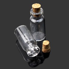 20/50/100pcs 2ml 16x35mm Small Tiny Empty Clear Glass Bottles Vials with Cork A