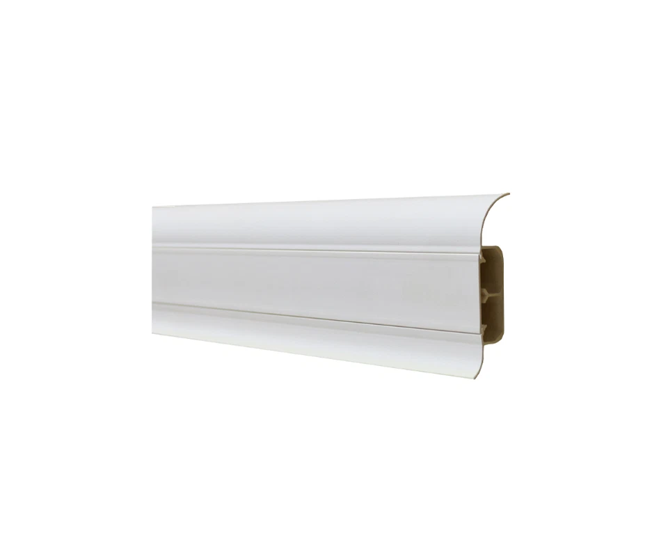 PVC - Fussleisten 10 - 100 Meter 80mm Hoch Sockelleisten Kunststoff  - Bild 4 von 4