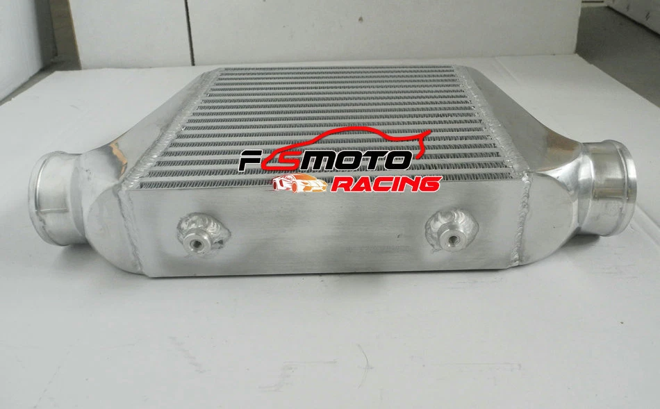 18"x12"x2.75" FMIC UNIVERSAL ALUMINUM TURBO INTERCOOLER 3" IN/OUTLET PIPE 76MM - Image 3 of 4