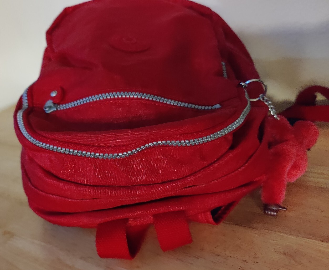 Red Kipling 14" Lightweight Backpack with Antonio… - image 6