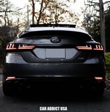Smoked Led Tail Light Kit For Toyota Camry 2018-2024 Sedan Rear Lights Assembly Smoked Led Tail Light Kit For Toyota Camry 2018-2024 Sedan Rear Lights Assembly