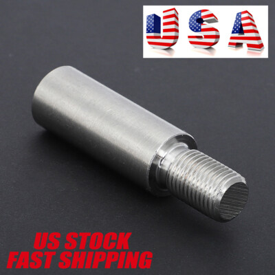 M12x1.25 Short Thread Shifter Lever Extension Extender 1 1/2'' Lift 303 Stainless