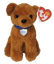 TY Beanie Baby CITO the Rescue Dog (Montecito Mudslide) LE PROMO MWNMT Plush Toy