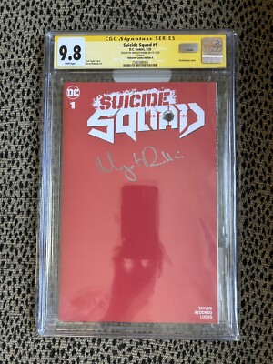 SS CGC 9.8 Suicide Squad 1 Red Blank Variant DC Comics 2020 SIGNED ...