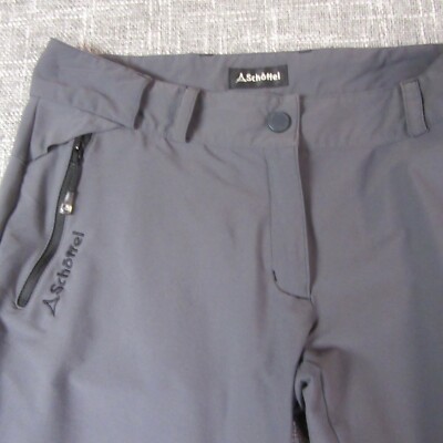 Schoffel Pants Womens S (30x31) Grey Calista Hiking Camping Casual Uncommon