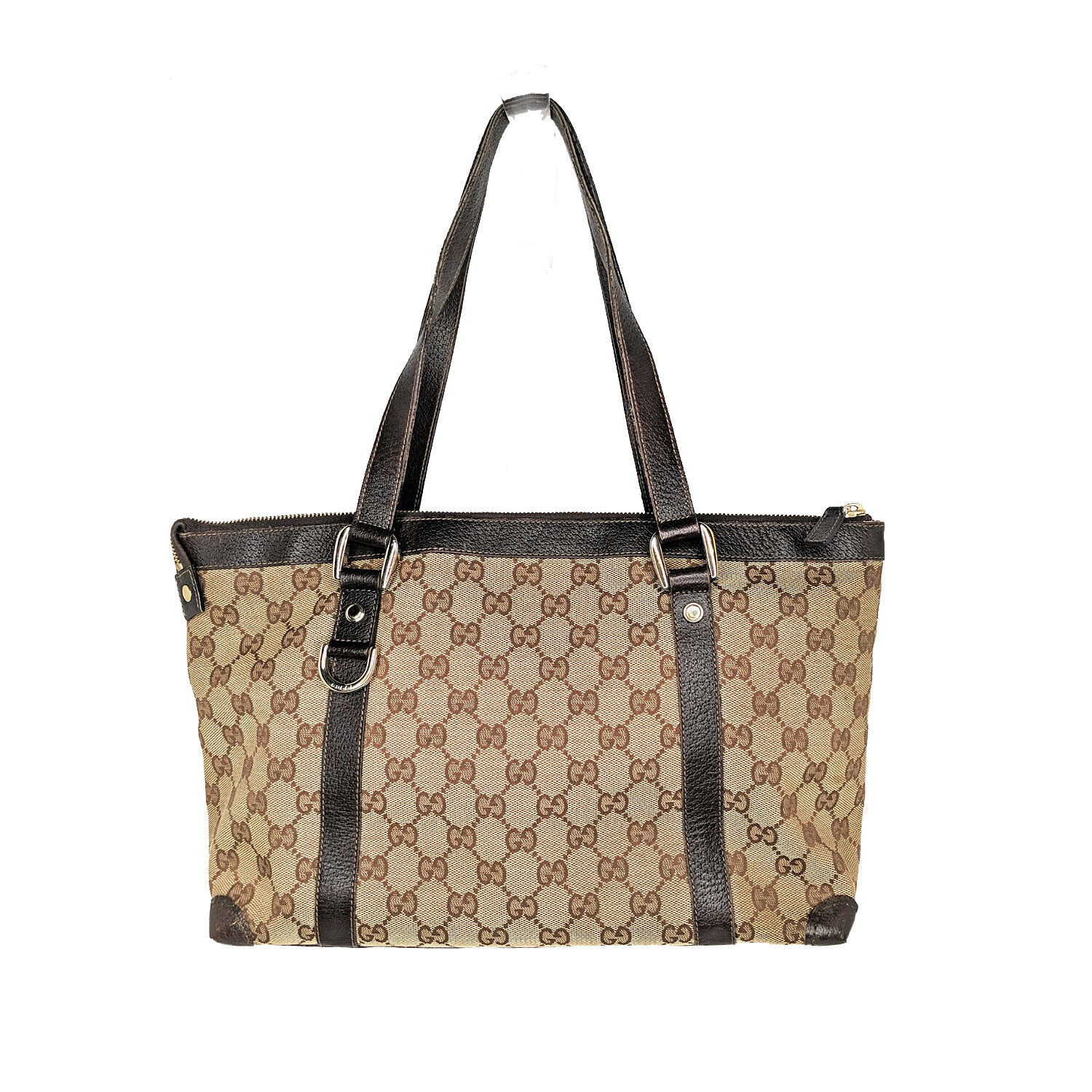 Gucci Abbey Medium Canvas Tote