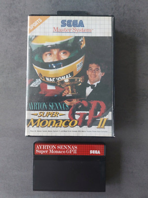 Jeu Sega Master System Ayrton Senna’s Super Monaco Grand Prix II
