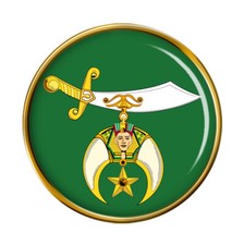 Die Shriners Freimaurer Anstecker Abzeichen