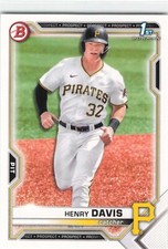 Henry Davis Baseball Cards - Parallels, Base - You Choose! 2 CARD MINIMUM!