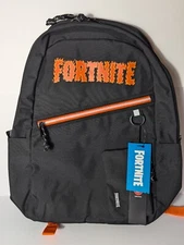 Fortnite 15" Kids Black Backpack | Comfortable Carrying and Stylish Style